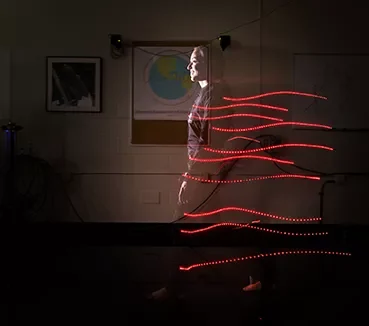 cards-research-light-tracking light tracking technology beams coming off a person